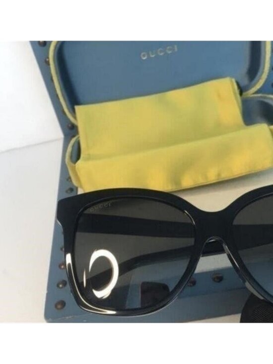 Authentic GUCCI New GG0459S 001 Rounded Square Sunglasses main image 4